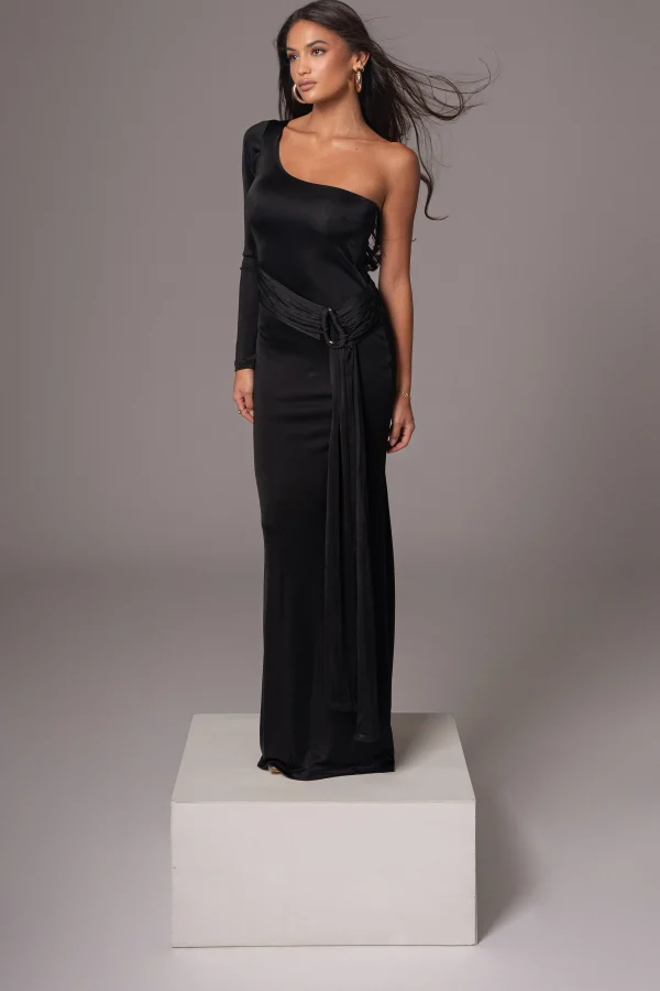 JLUXLABEL Black Muoi Maxi Dress