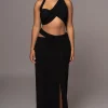JLUXLABEL Black New Age Two Piece Skirt Set
