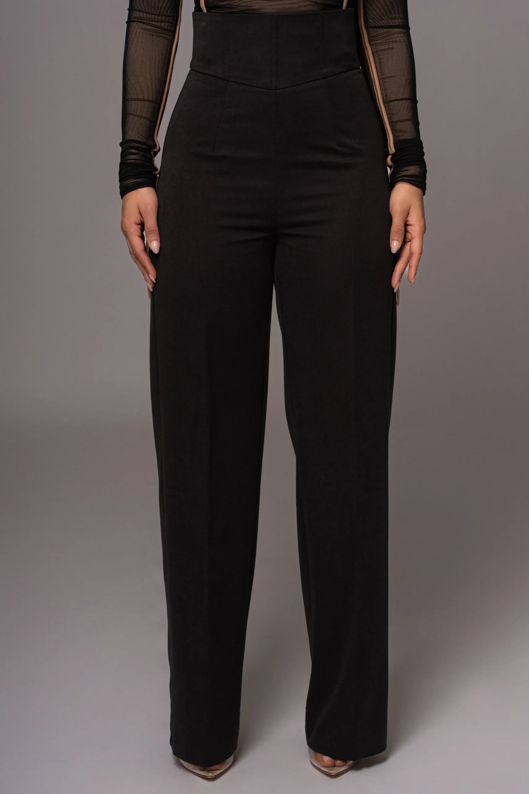 black_novena_woven_pants_1.webp JLUXLABEL Black Novena Woven Pants