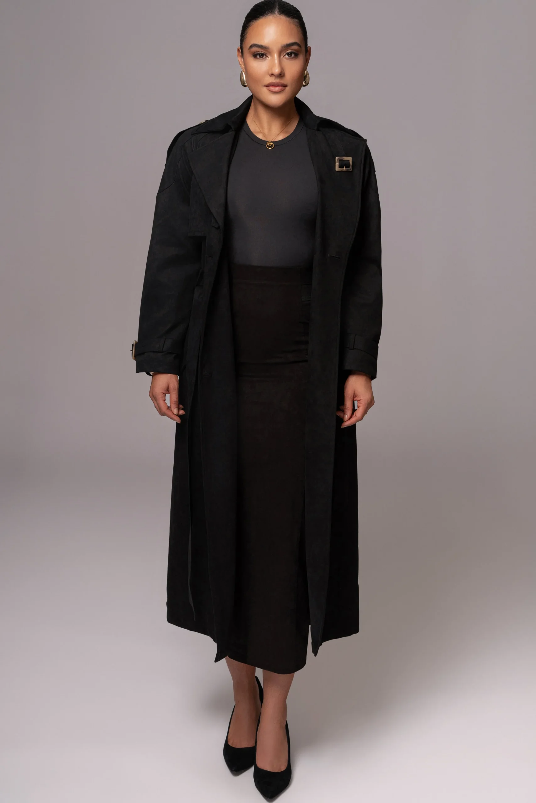 black_phoenix_suede_skirt_4.webp JLUXLABEL Black Phoenix Suede Skirt