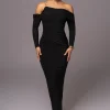 JLUXLABEL Black Serina Maxi Dress