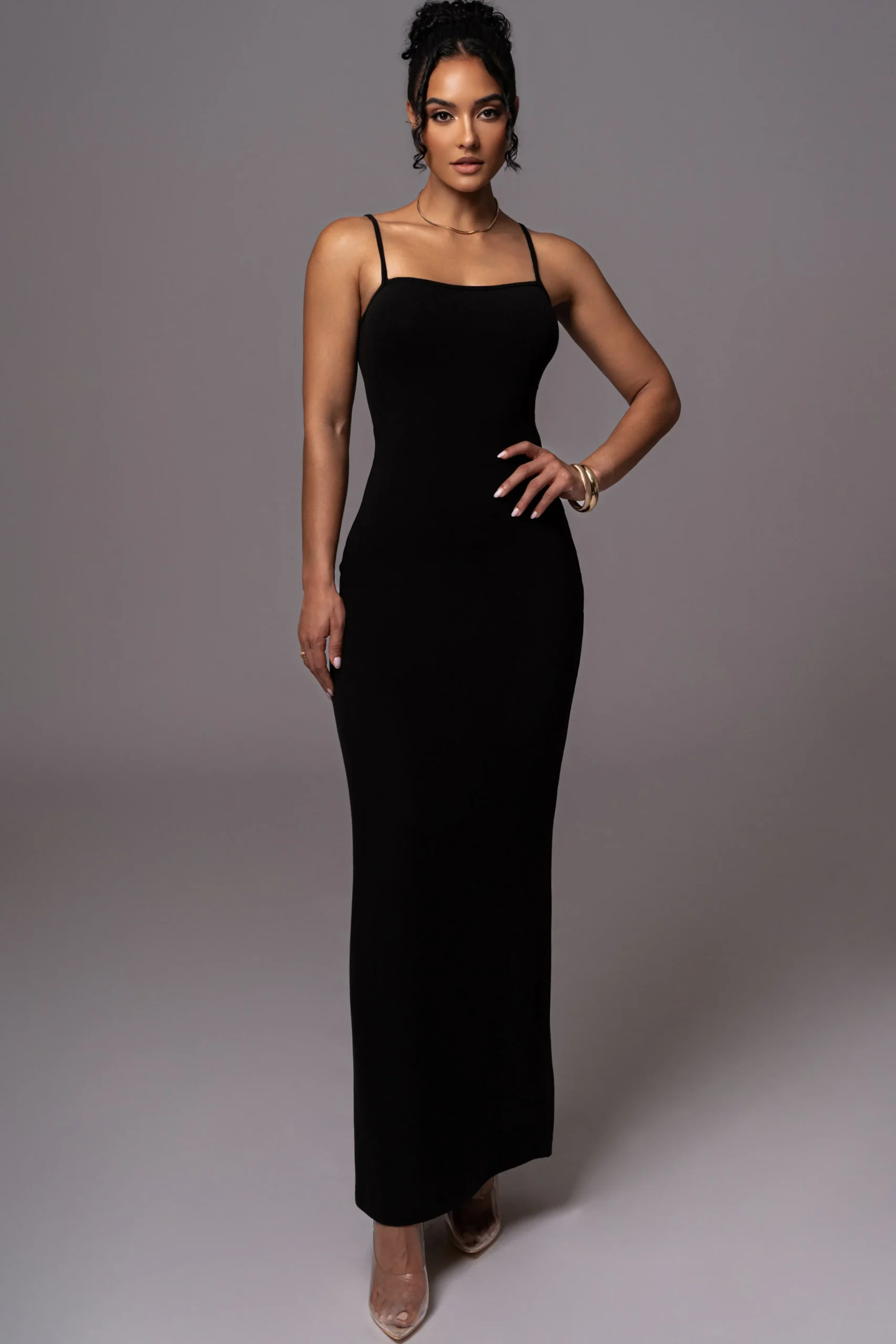 black_smooth_simplicity_m_2.webp JLUXLABEL Black Smooth Simplicity Maxi Dress
