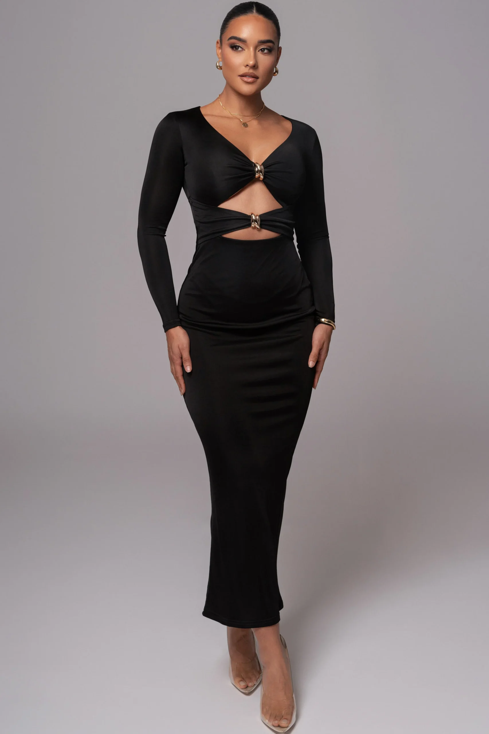 black_soiree_cutout_maxi__3.webp JLUXLABEL Black Soiree Cutout Maxi Dress