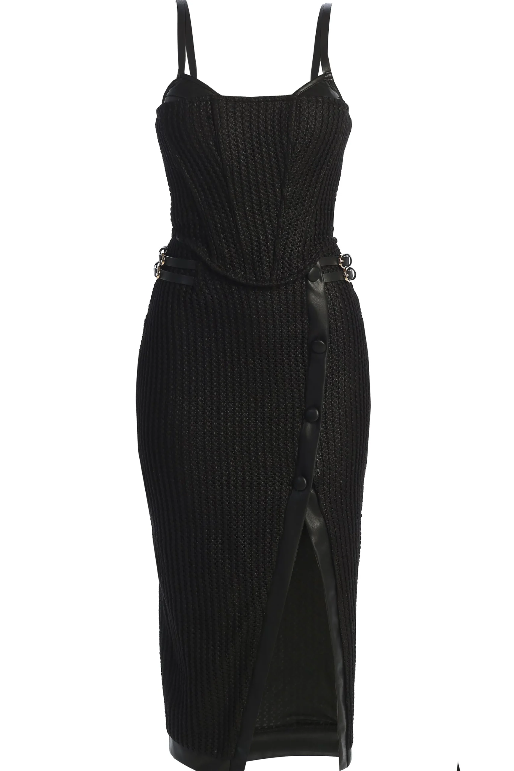 black_textured_harley_cor_2.webp JLUXLABEL Black Textured Harley Corset Top