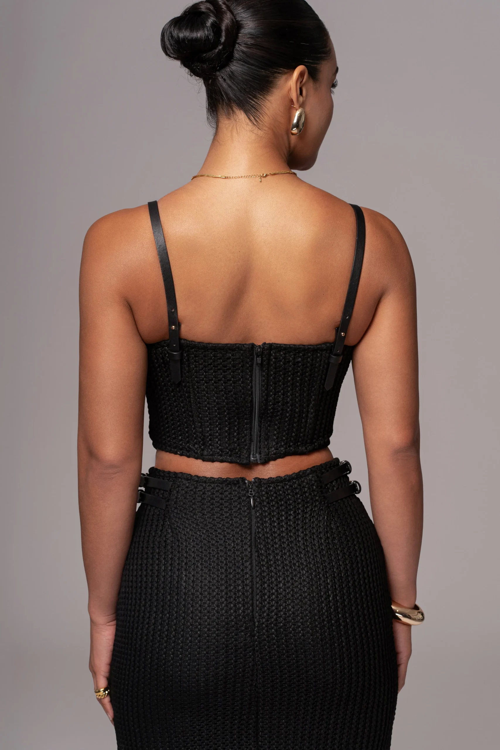 black_textured_mystique_m_10.webp JLUXLABEL Black Textured Mystique Midi Skirt