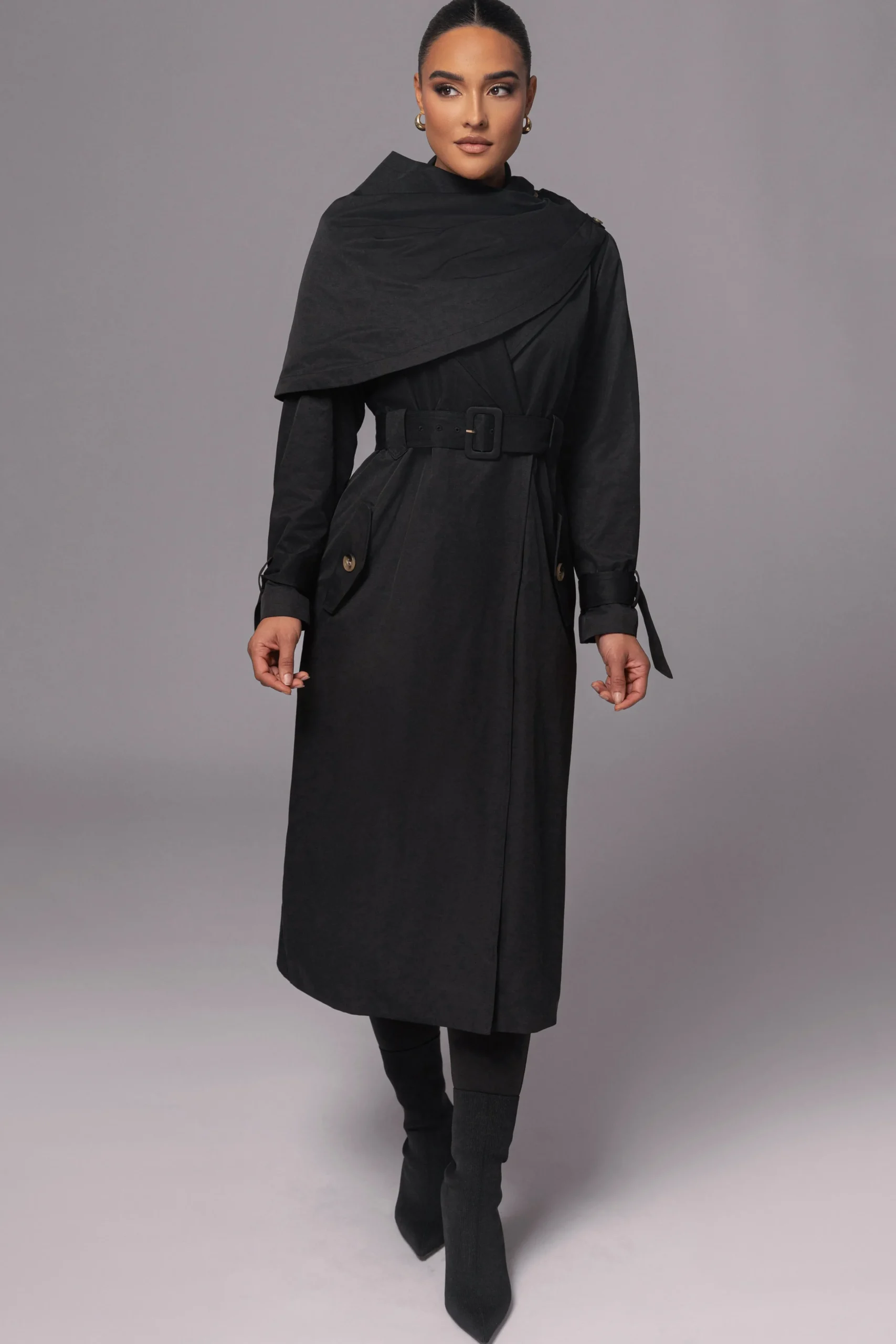 black_the_classic_trench__0.webp JLUXLABEL Black The Classic Trench Coat