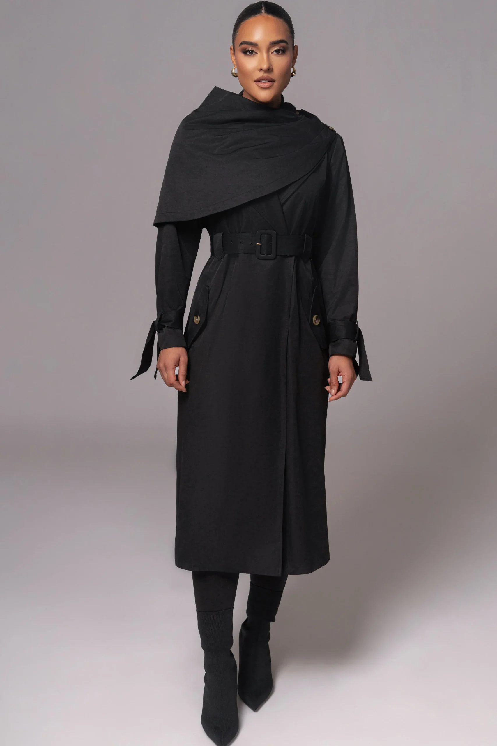 black_the_classic_trench__3.webp JLUXLABEL Black The Classic Trench Coat