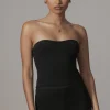 JLUXLABEL Black Tropic Oasis Top