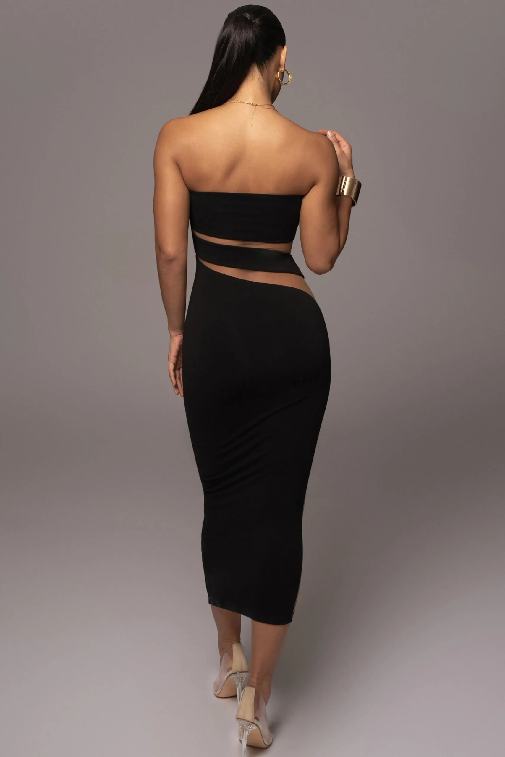 black_unpredictable_midi__12.webp JLUXLABEL Black Unpredictable Midi Dress