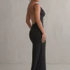 JLUXLABEL Black Until Forever Maxi Dress