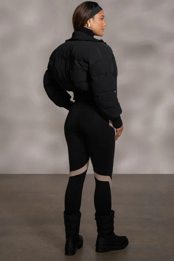 JLUXLABEL Black Valen High Waisted Leggings