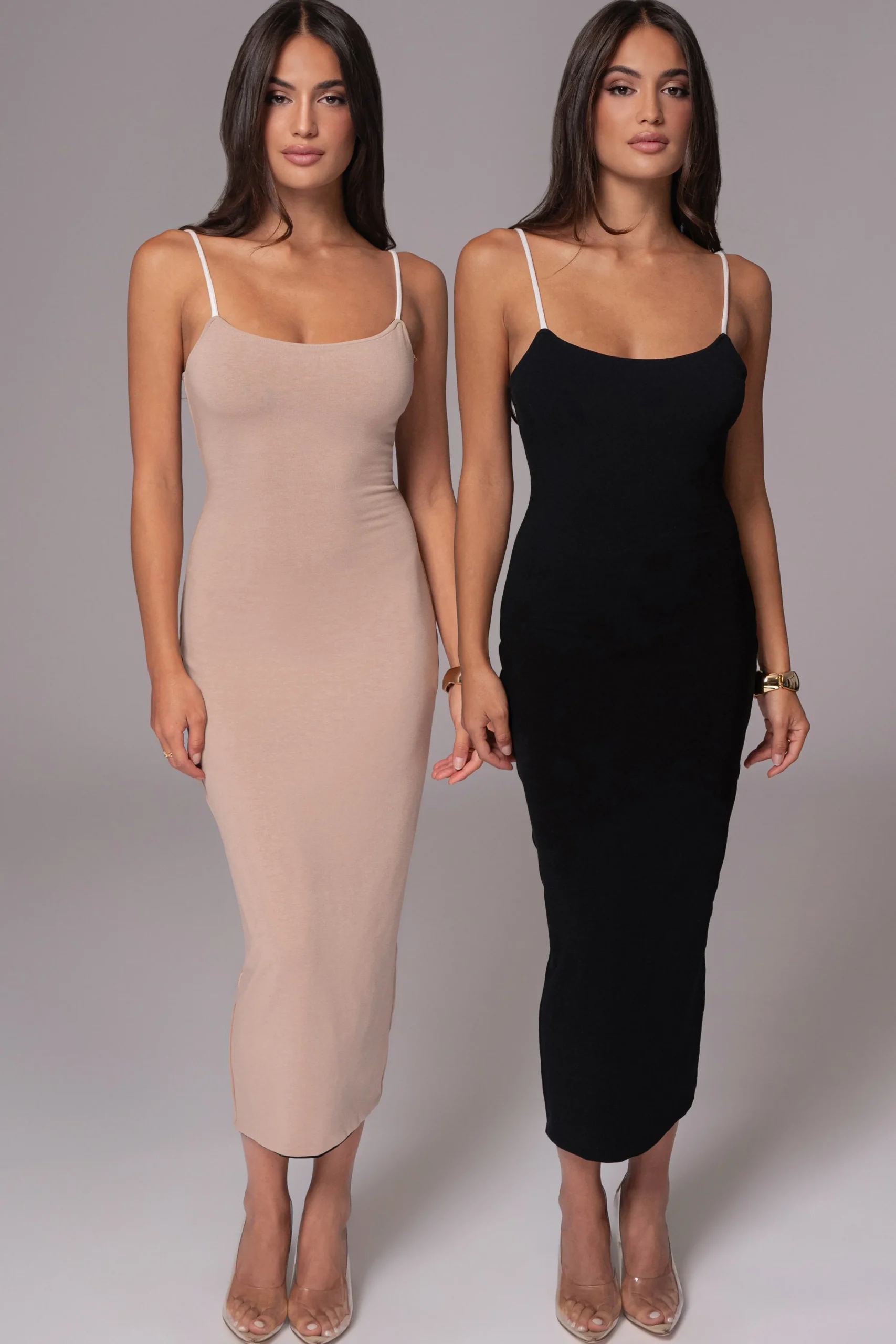 blackbeige_katia_reversib_0.webp JLUXLABEL Black/Beige Katia Reversible Dress