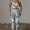 JLUXLABEL Blue Abstract Tiarra Pants