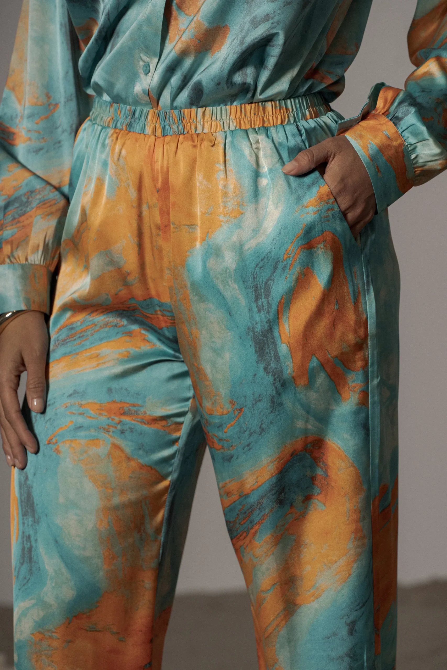 blue_hidden_gems_satin_pa_12.webp JLUXLABEL Blue Hidden Gems Satin Pant Set