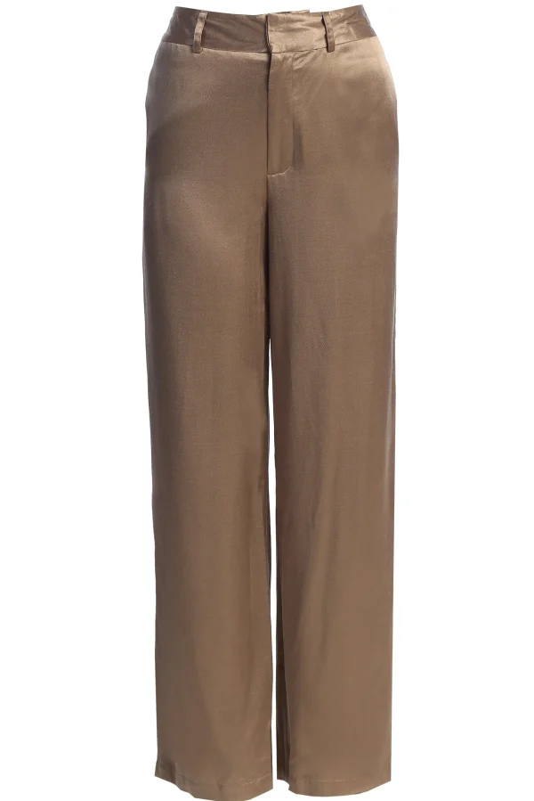 JLUXLABEL Bronze Ever After Satin Trousers
