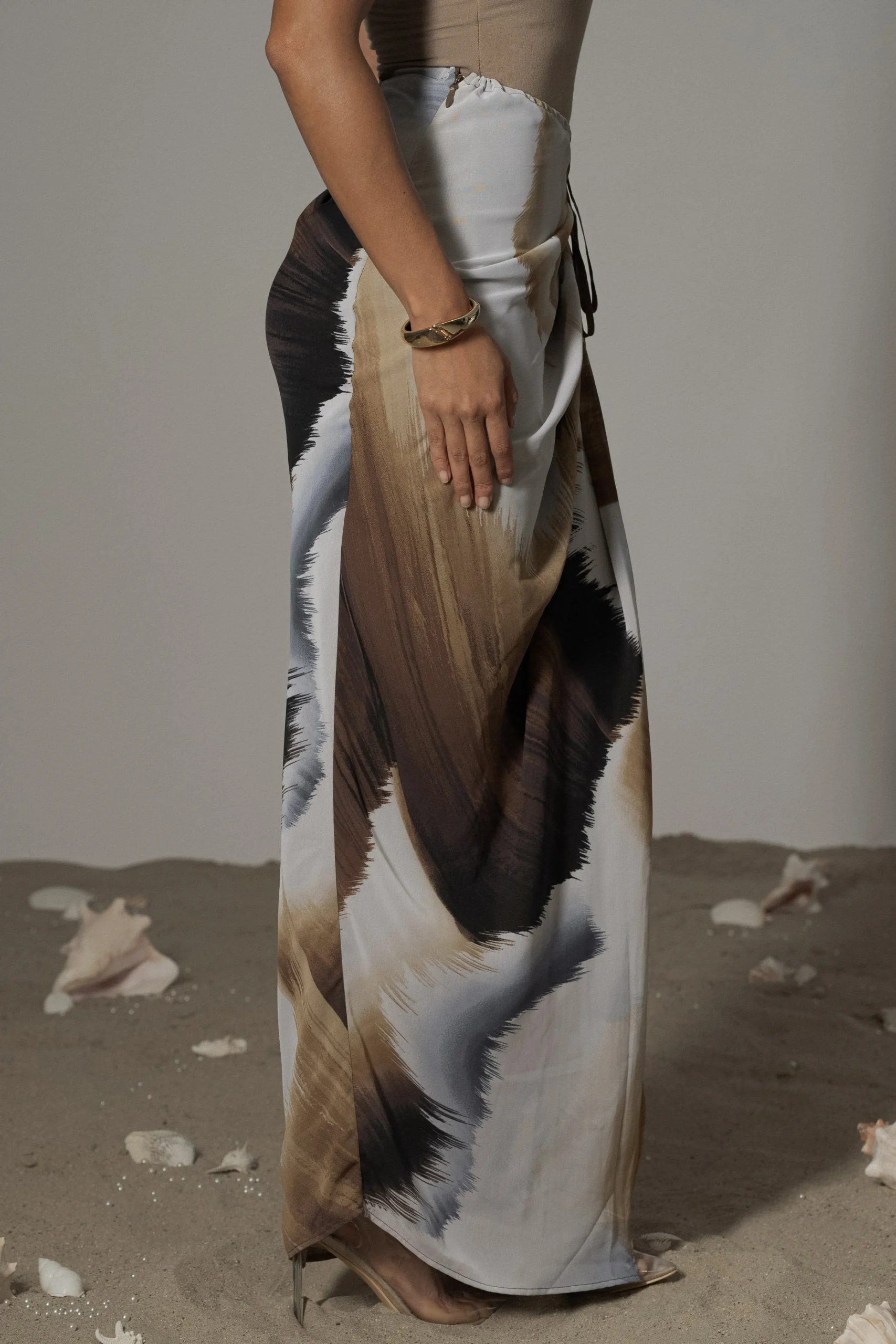 brown_print_noelia_printe_3.webp JLUXLABEL Brown Print Noelia Printed Skirt