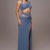 JLUXLABEL Chambray New Age Two Piece Skirt Set