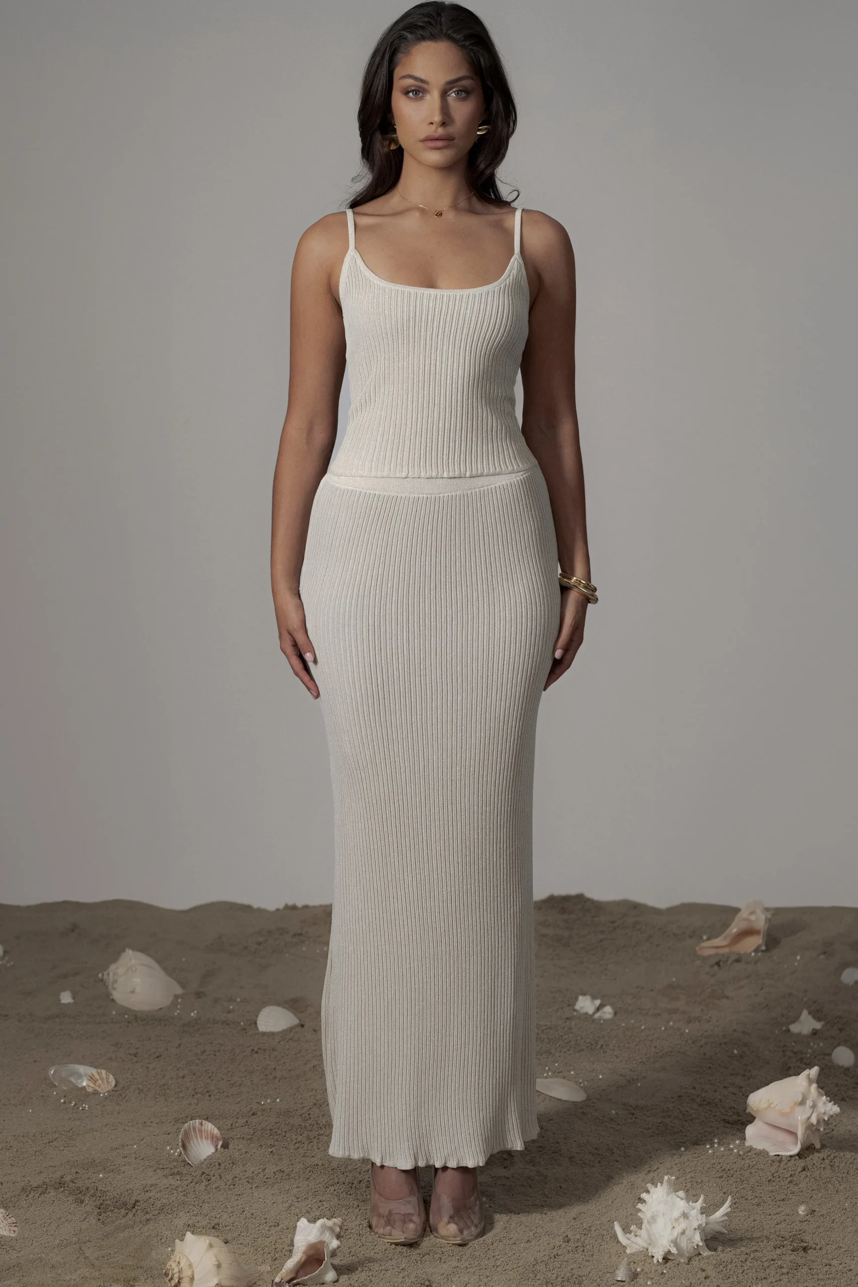 champagne_serena_ribbed_s_2.webp JLUXLABEL Champagne Serena Ribbed Skirt Set