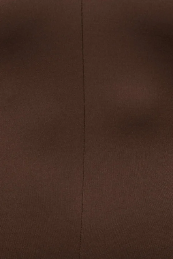 JLUXLABEL Chocolate Alo Double Layer Jumpsuit