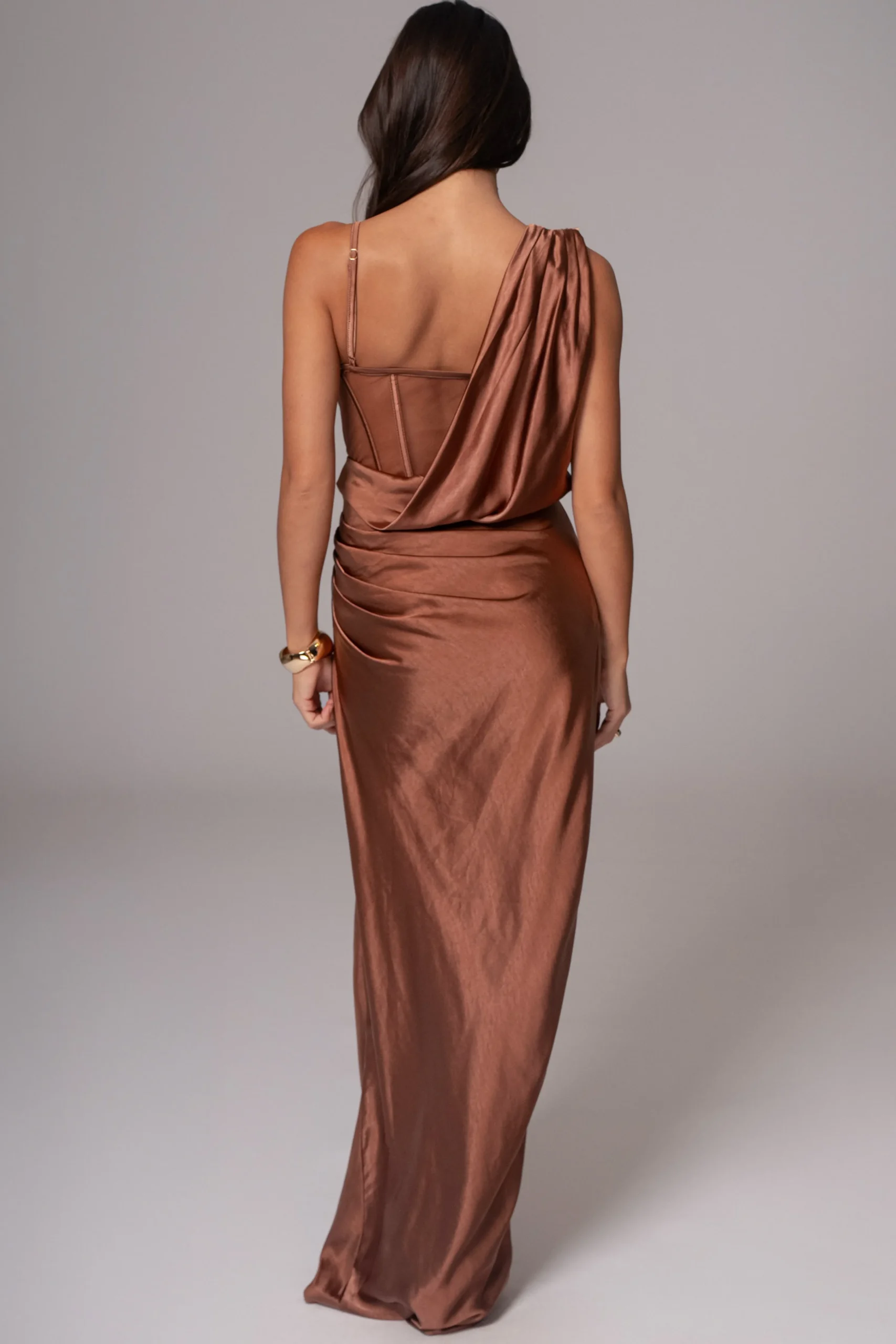 chocolate_anastacia_drape_22.webp JLUXLABEL Chocolate Anastacia Drape Maxi Dress