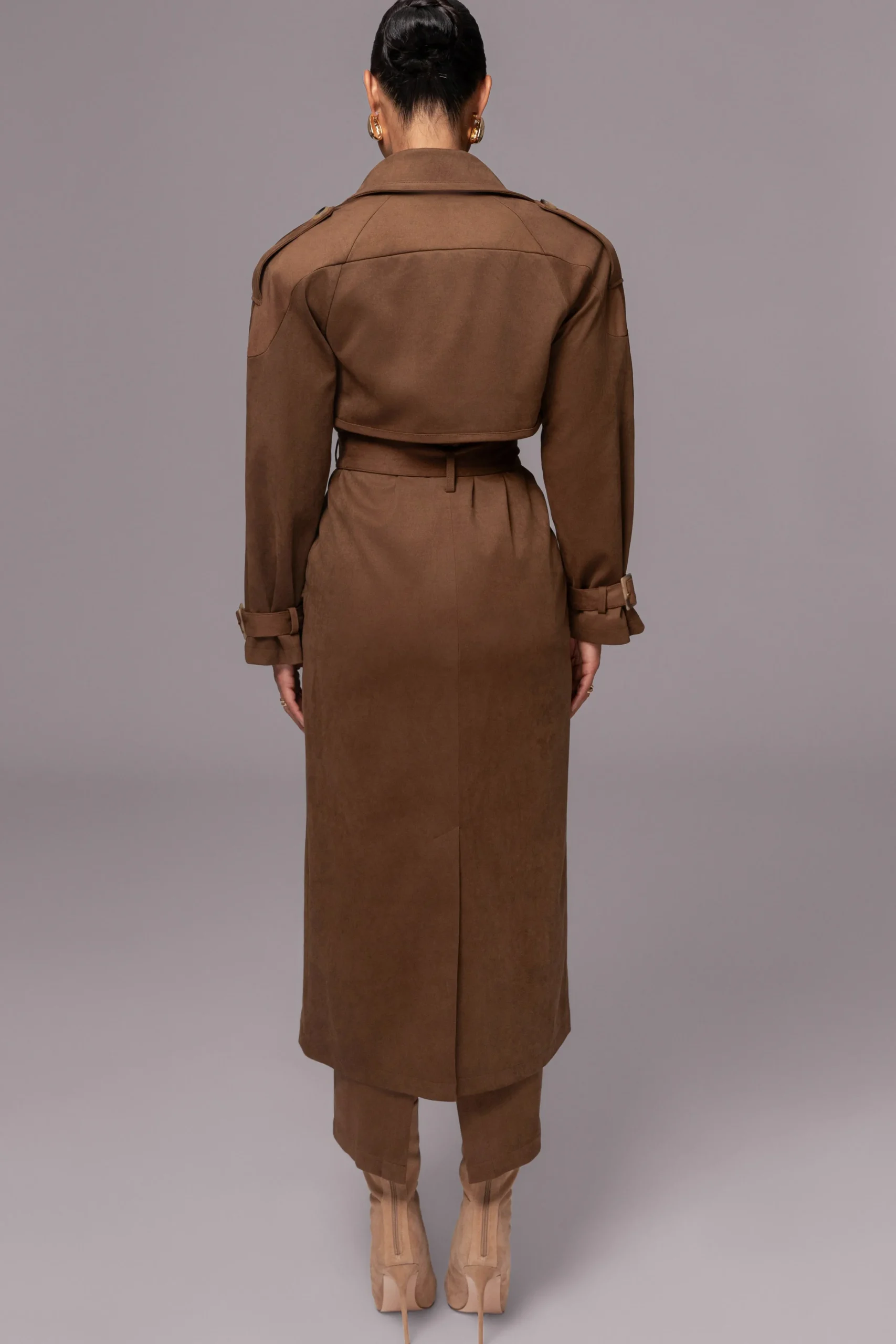 chocolate_elite_suede_coa_14.webp JLUXLABEL Chocolate Elite Suede Coat