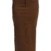 JLUXLABEL Chocolate Joy Suede Maxi Skirt