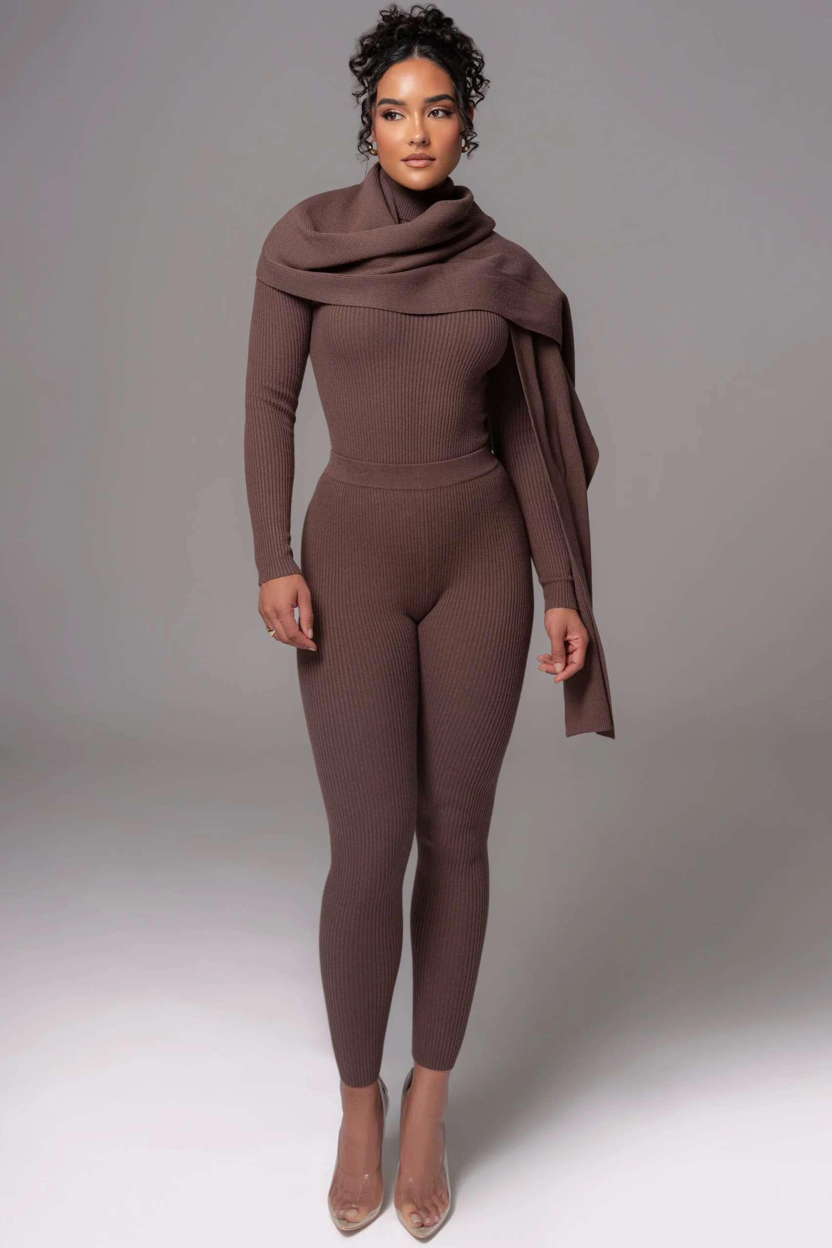 chocolate_naaya_ribbed_le_0.webp JLUXLABEL Chocolate Naaya Ribbed Leggings