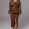 JLUXLABEL Chocolate Nightfall Suede Jacket