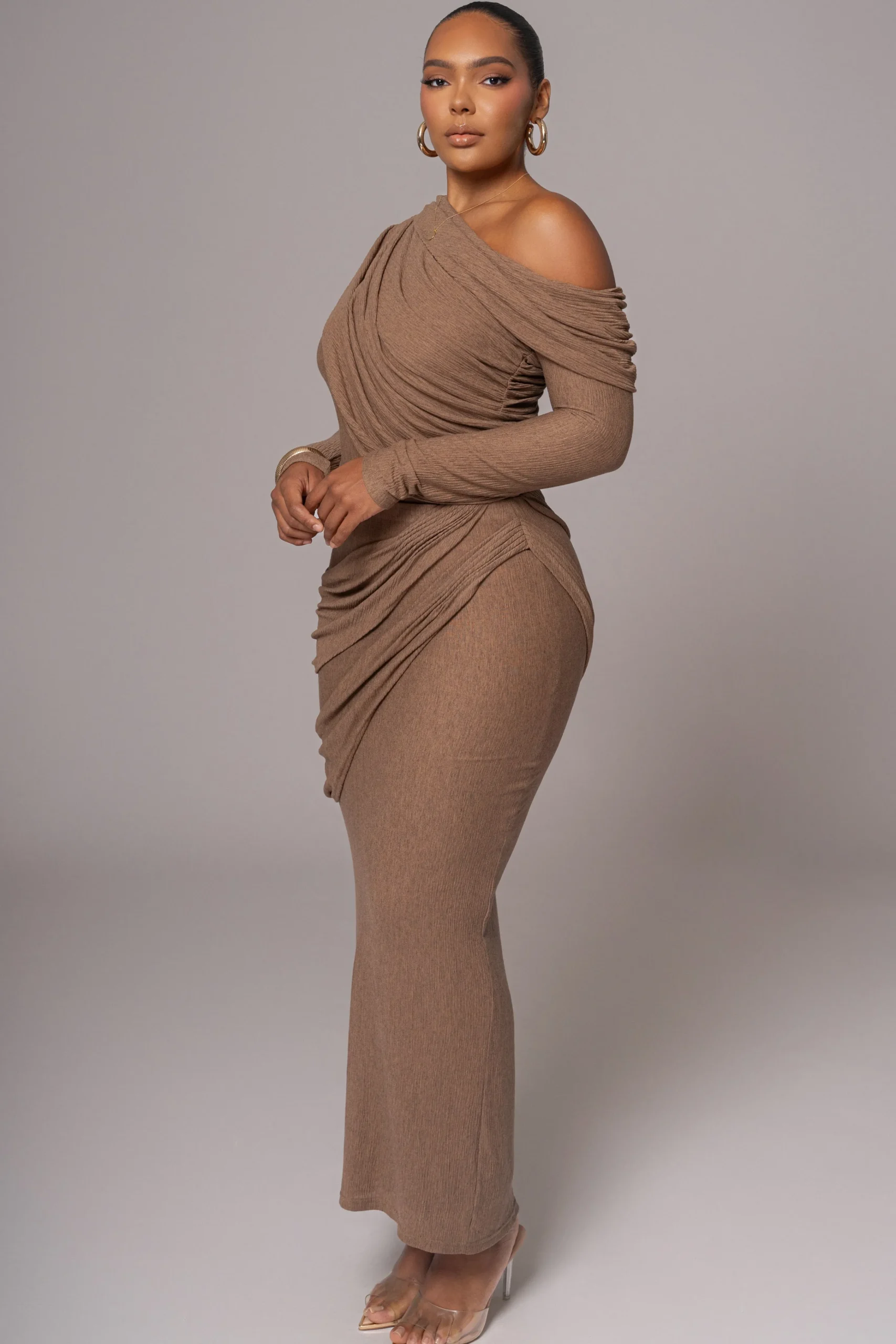 chocolate_paradise_hills__4.webp JLUXLABEL Chocolate Paradise Hills Maxi Skirt
