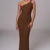 JLUXLABEL Chocolate Summer In Capri Dress