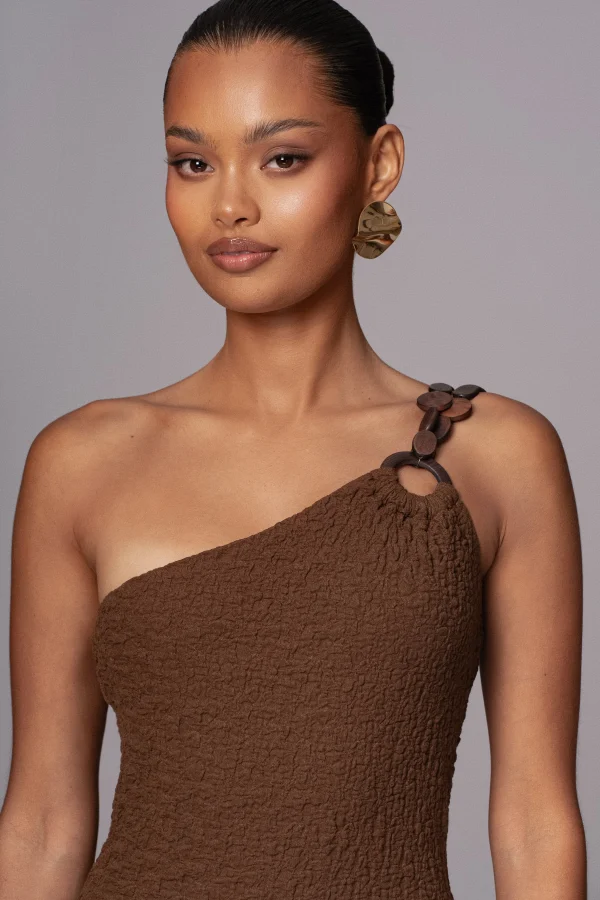 JLUXLABEL Chocolate Summer In Capri Dress
