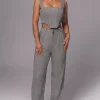 JLUXLABEL Classic Herringbone Trousers
