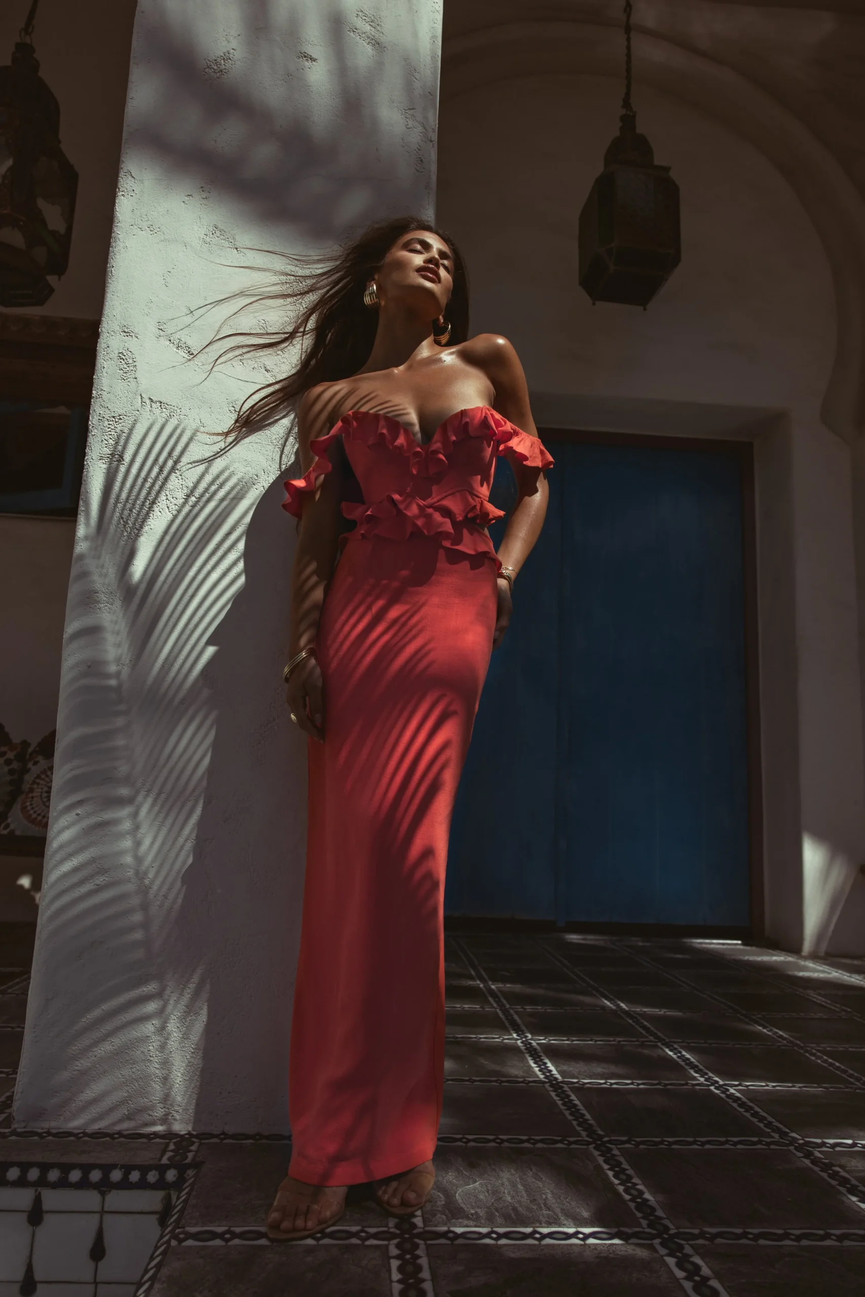 coral_brighter_days_linen_10.webp JLUXLABEL Coral Brighter Days Linen Maxi Dress