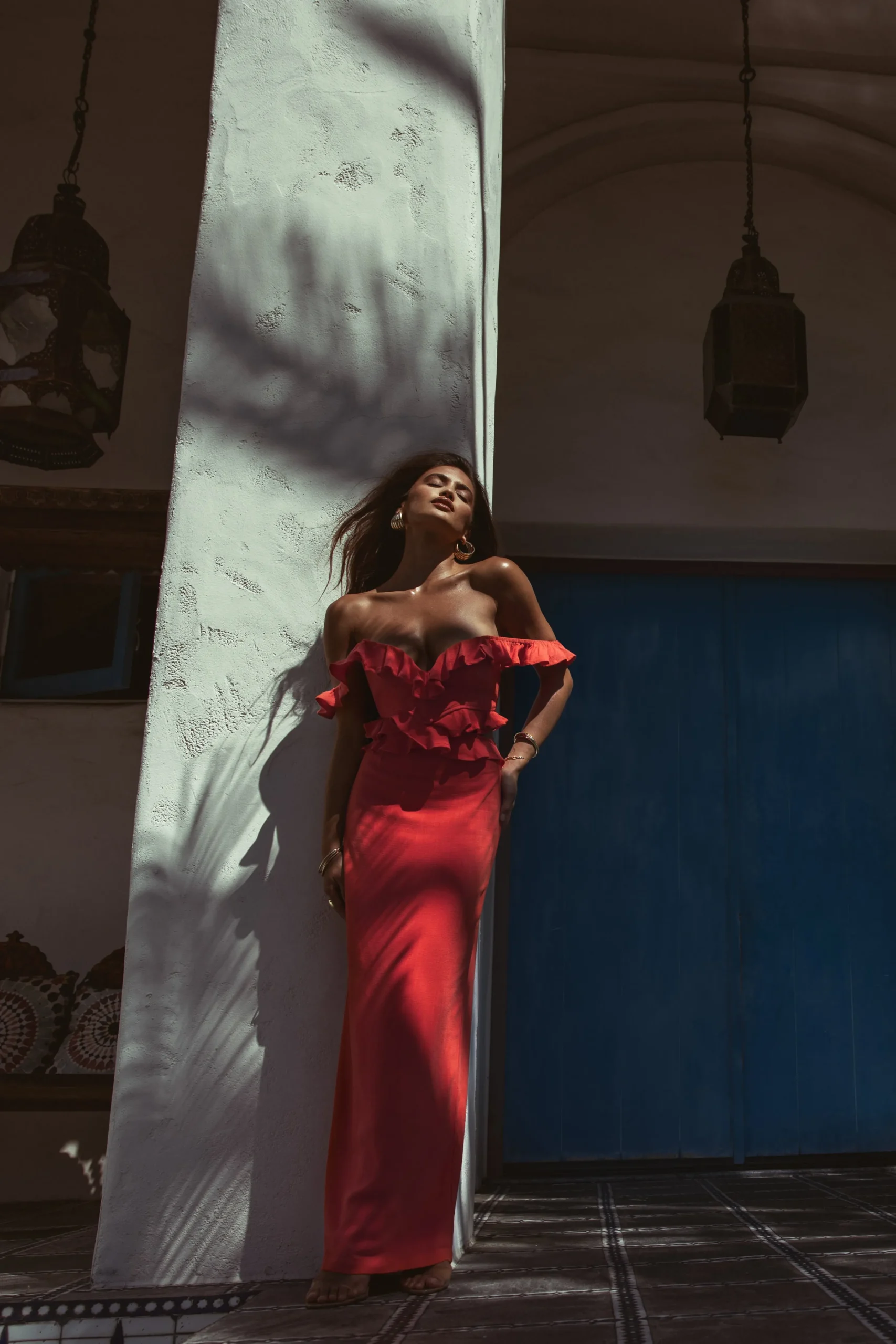 coral_brighter_days_linen_15.webp JLUXLABEL Coral Brighter Days Linen Maxi Dress