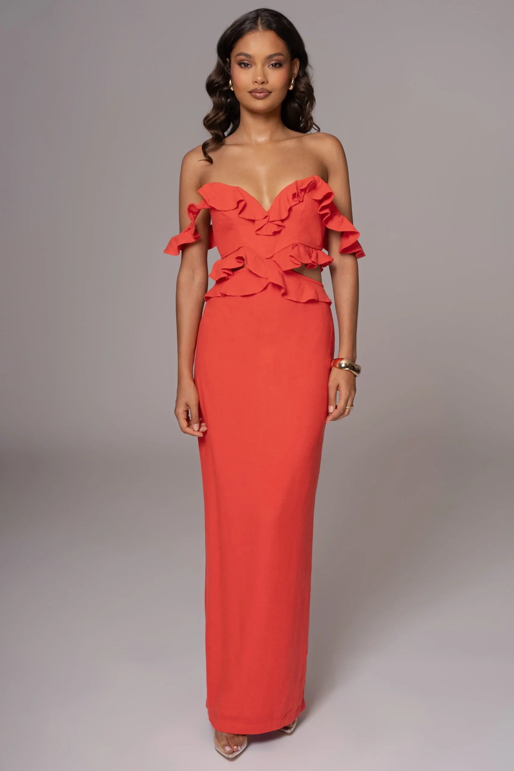 coral_brighter_days_linen_8.webp JLUXLABEL Coral Brighter Days Linen Maxi Dress