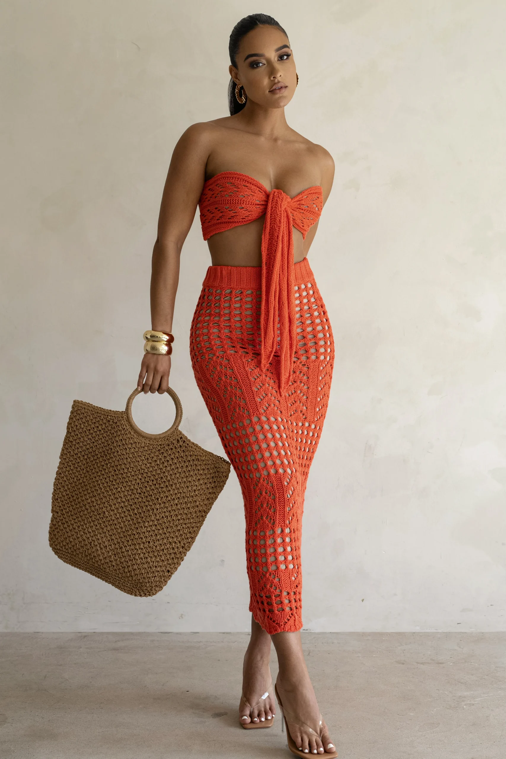 coral_caribbean_skies_ski_0.webp JLUXLABEL Coral Caribbean Skies Skirt Set