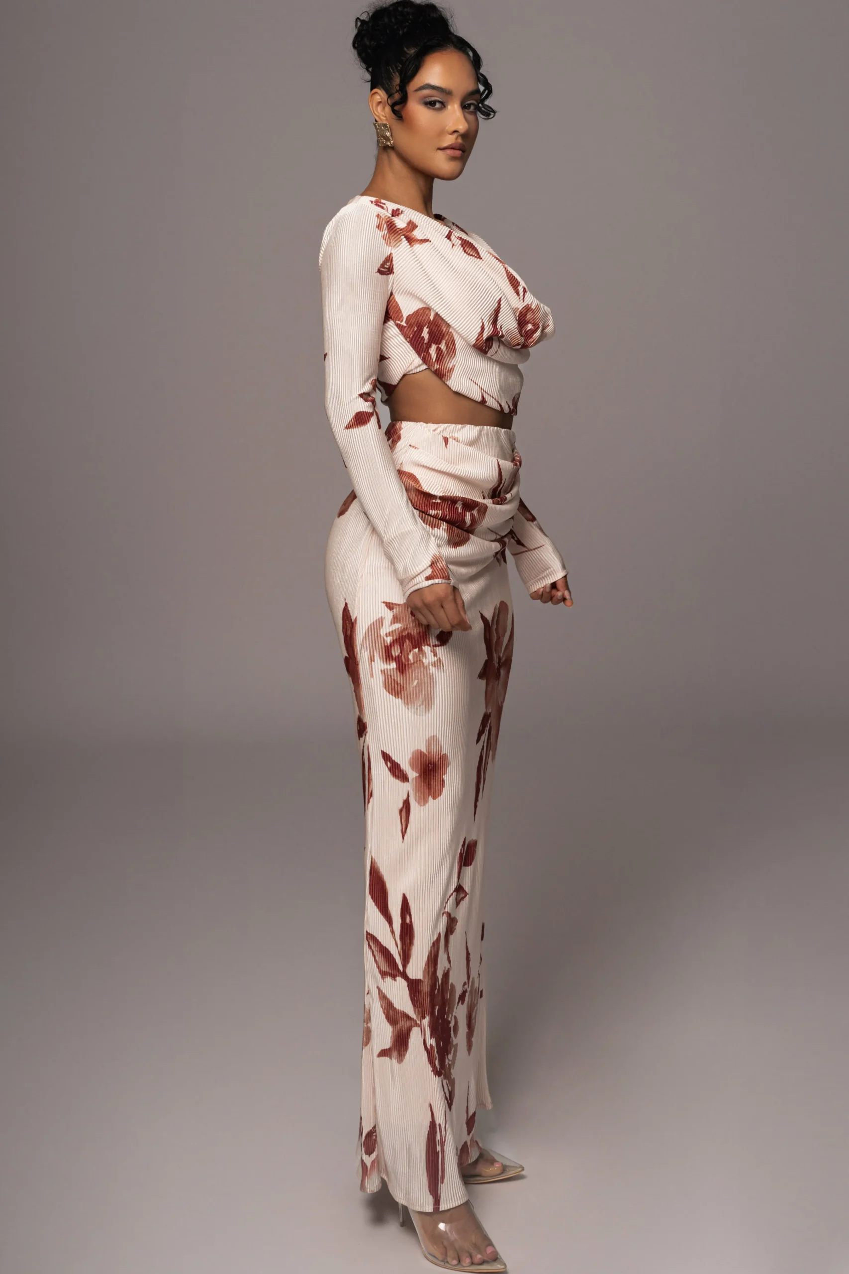 cream_floral_haidyn_skirt_15.webp JLUXLABEL Cream Floral Haidyn Skirt Set