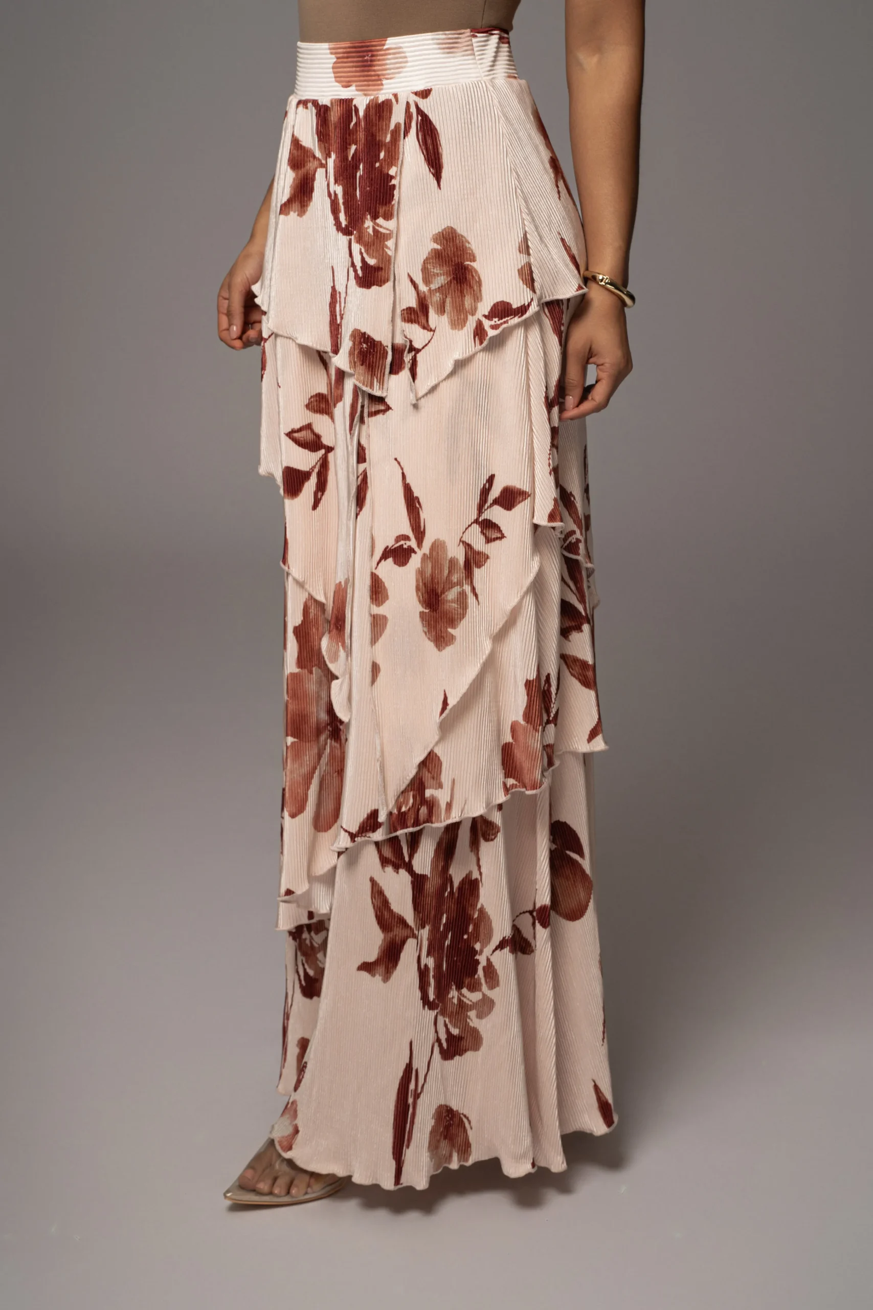 cream_floral_kamira_tiere_12.webp JLUXLABEL Cream Floral Kamira Tiered Skirt