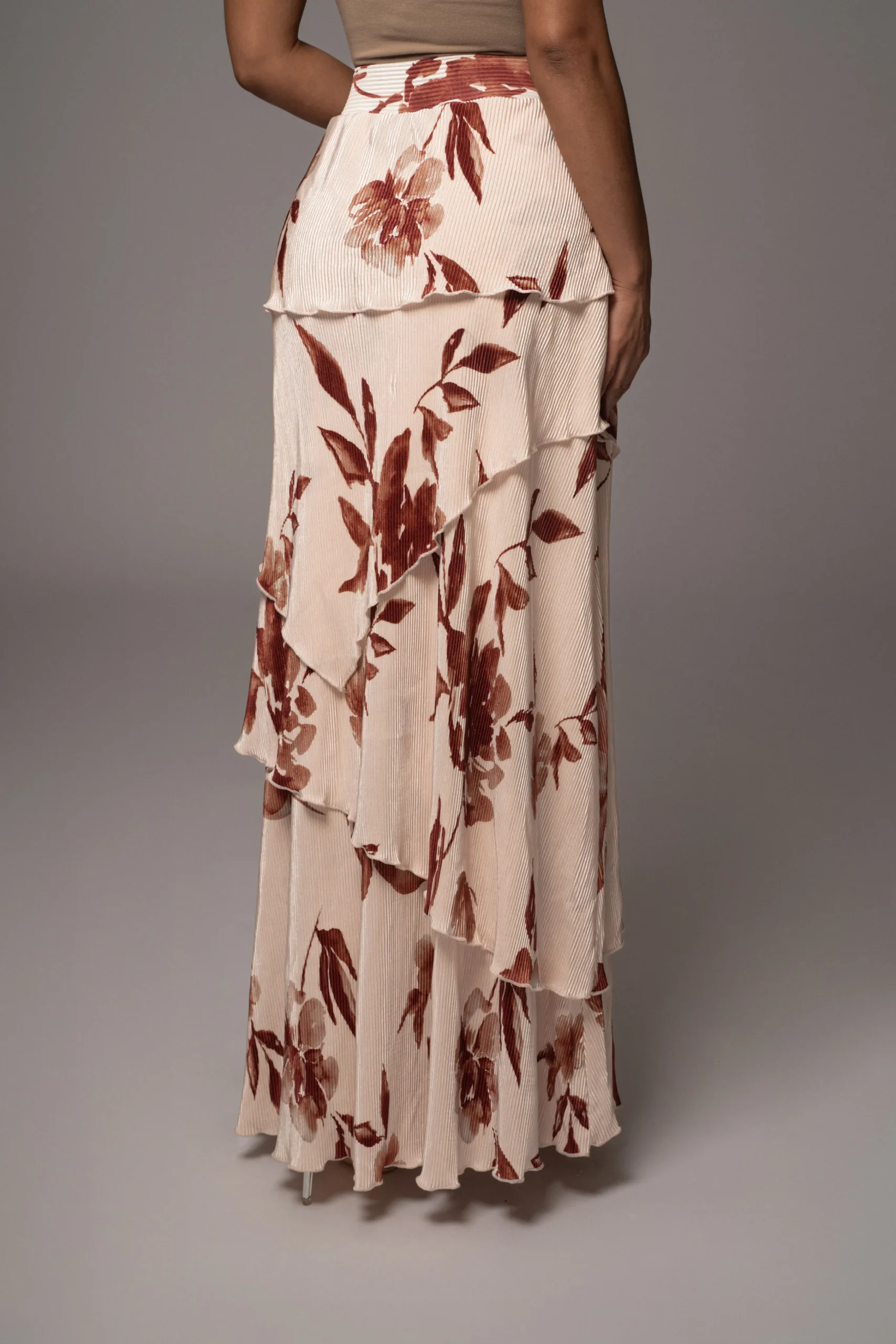 cream_floral_kamira_tiere_19.webp JLUXLABEL Cream Floral Kamira Tiered Skirt