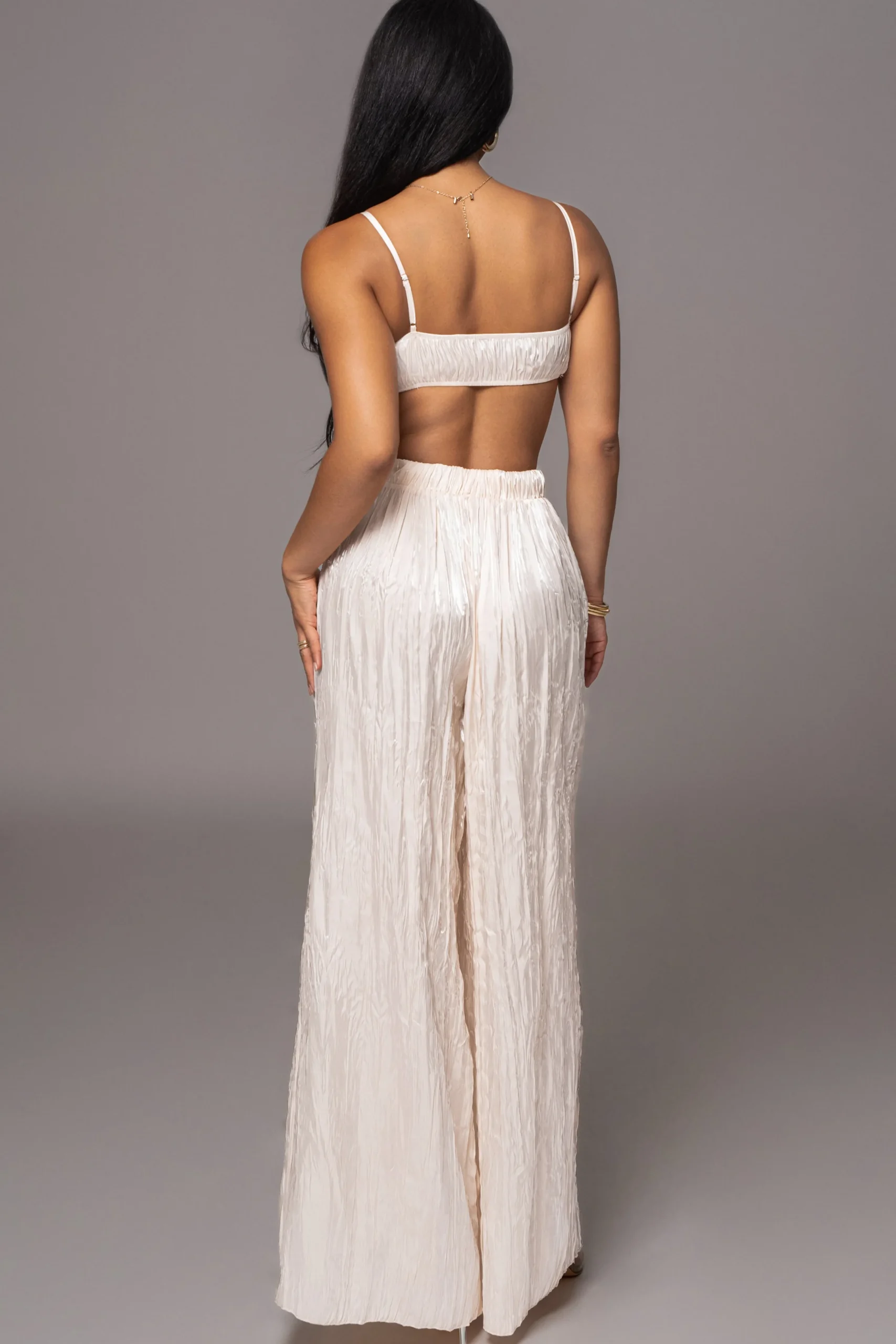 cream_lets_get_away_satin_9.webp JLUXLABEL Cream Lets Get Away Satin Pant Set
