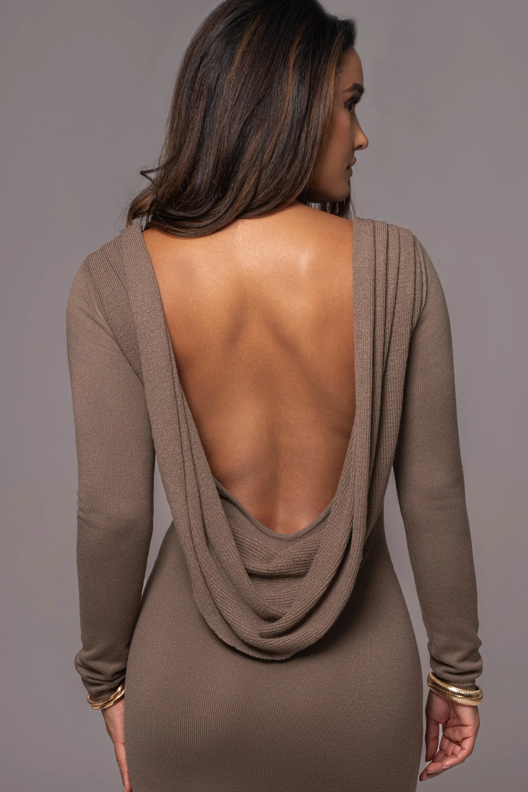 deep_olive_heavenly_knit__11.webp JLUXLABEL Deep Olive Heavenly Knit Maxi Dress