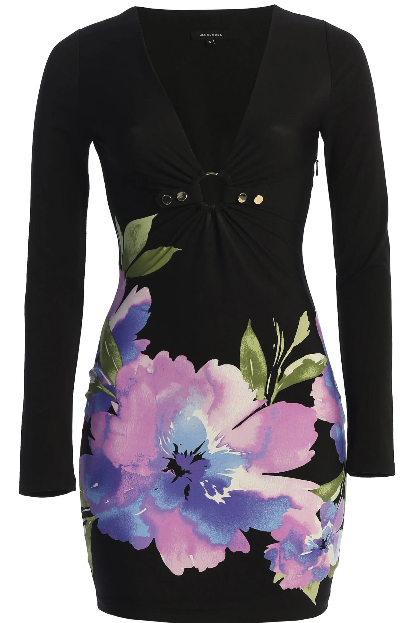 floral_print_exotic_flowe_1.webp JLUXLABEL Floral Print Exotic Flower Dress