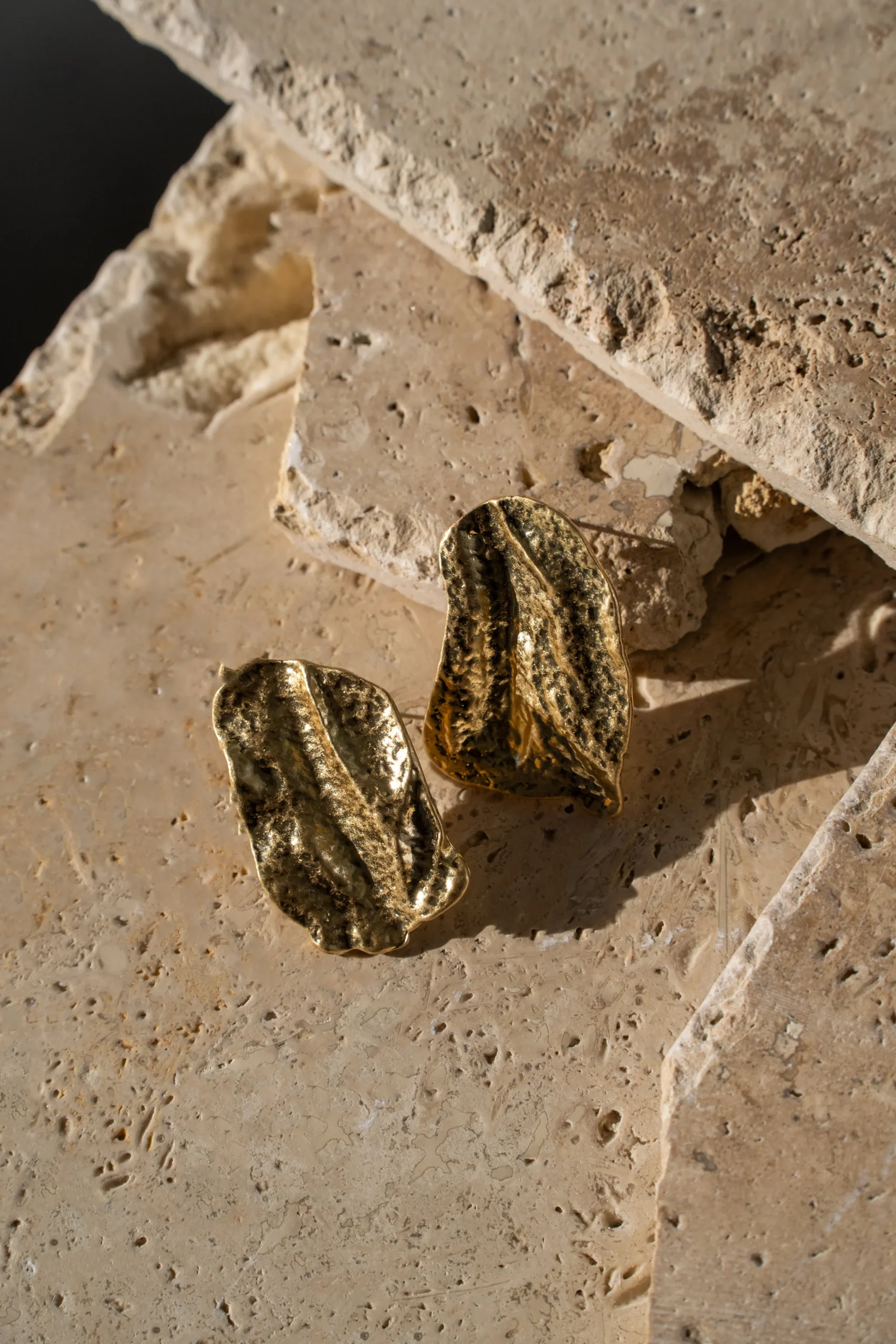 gold_back_in_time_earring_1.webp JLUXLABEL Gold Back In Time Earrings