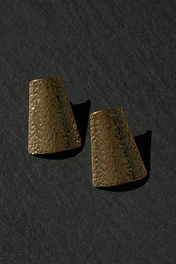 JLUXLABEL Gold Cadae Earrings