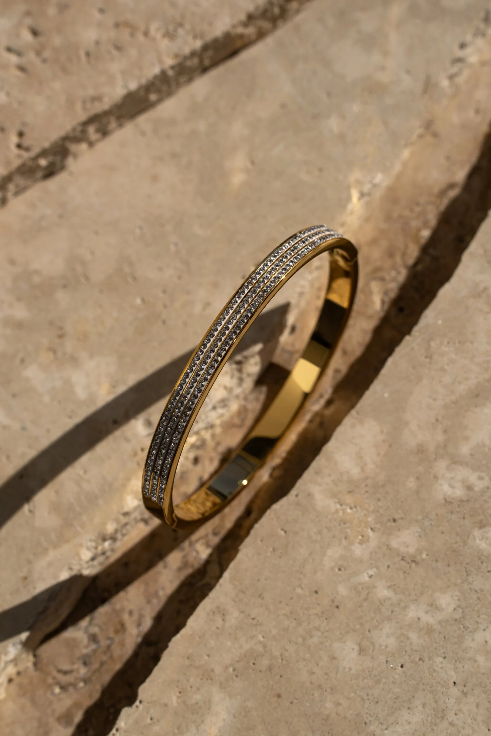 gold_crystal_paved_hinge__1.webp JLUXLABEL Gold Crystal Paved Hinge Bracelet