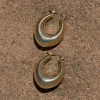 JLUXLABEL Gold Dove Earrings