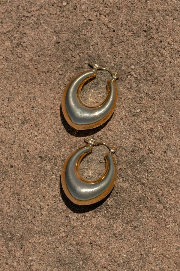 JLUXLABEL Gold Dove Earrings