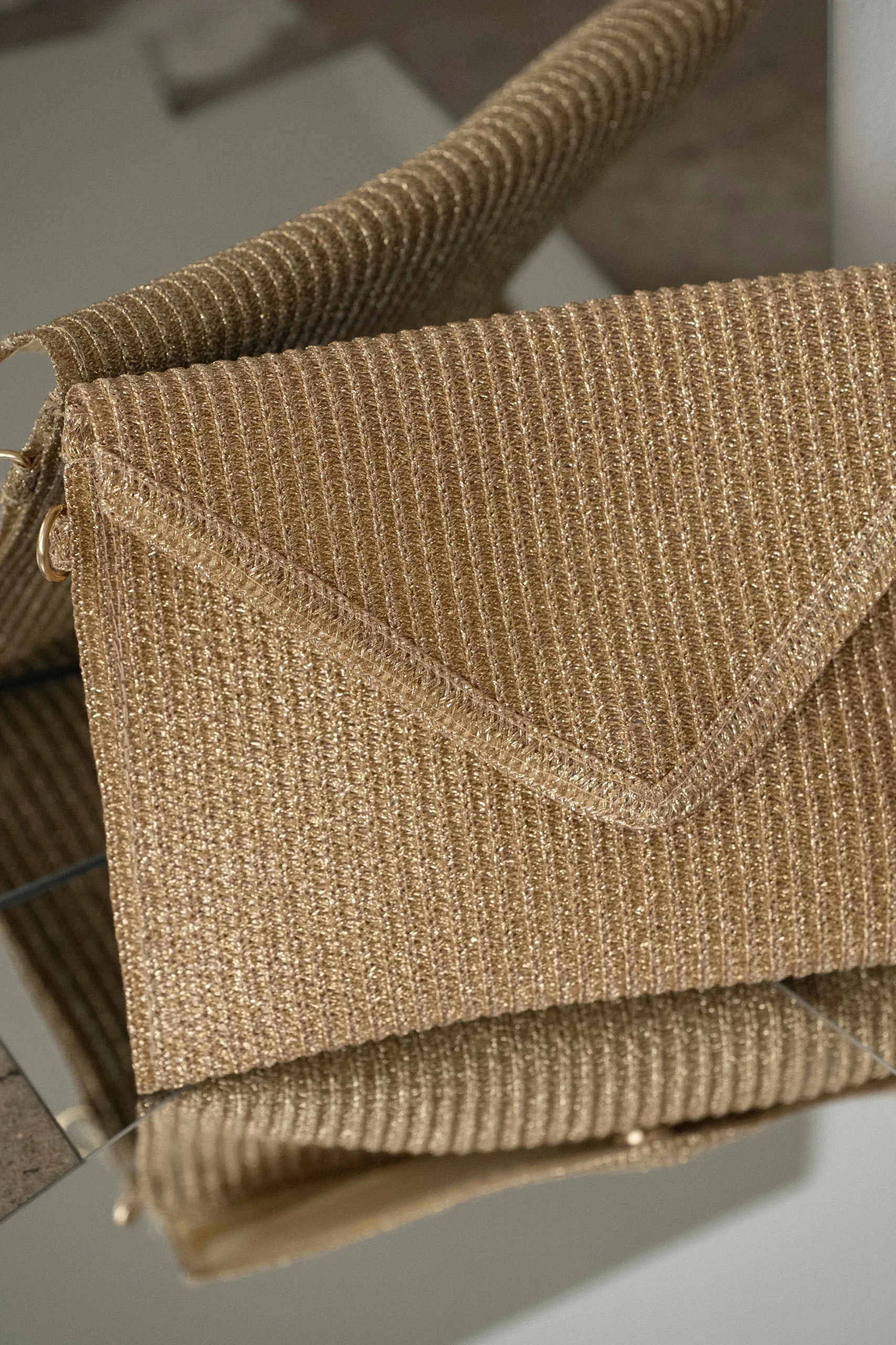 gold_envelope_woven_clutc_2.webp JLUXLABEL Gold Envelope Woven Clutch