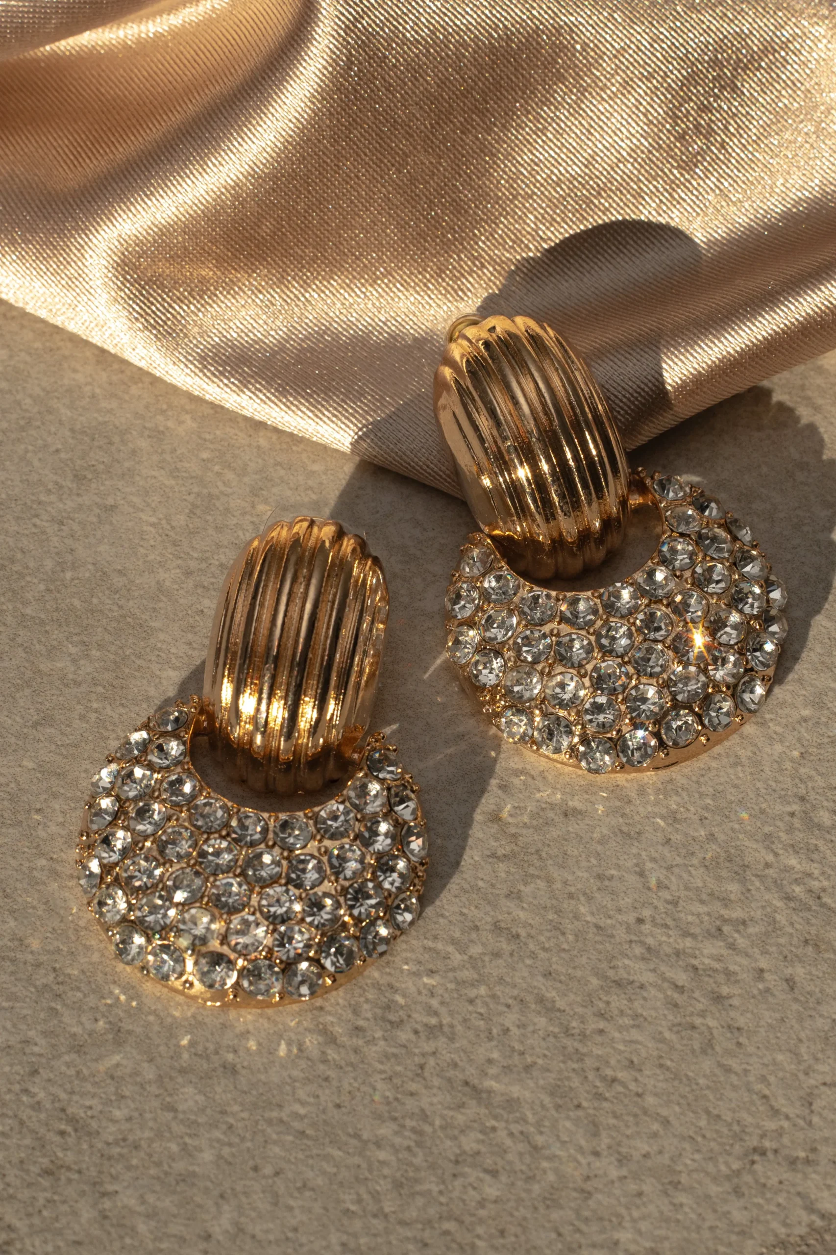 gold_hope_paved_earrings_0.webp JLUXLABEL Gold Hope Paved Earrings