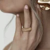 JLUXLABEL Gold Itzel Ring